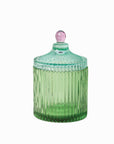 POT STRIE VERT/MENTHE CLAIR