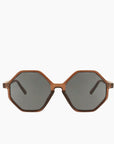 LUNETTES DE SOLEIL - FRIDA - MARRON