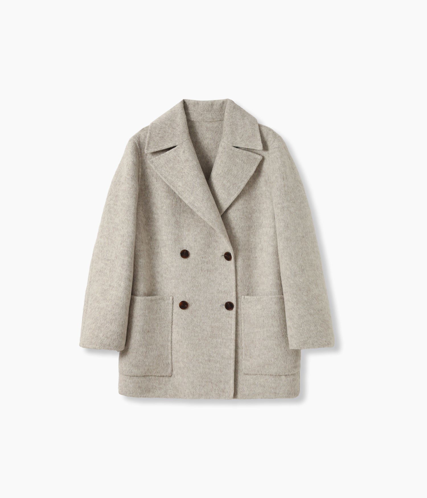 MANTEAU CABAN BEIGE