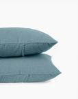 Housse de coussin PORTICCIO - BLEU STONE - 45x45