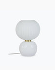 Lampe Adonis - blanc - Petit Modèle D20 H28cm