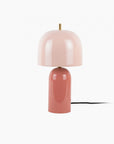 Lampe Rico à poser en métal - Rose