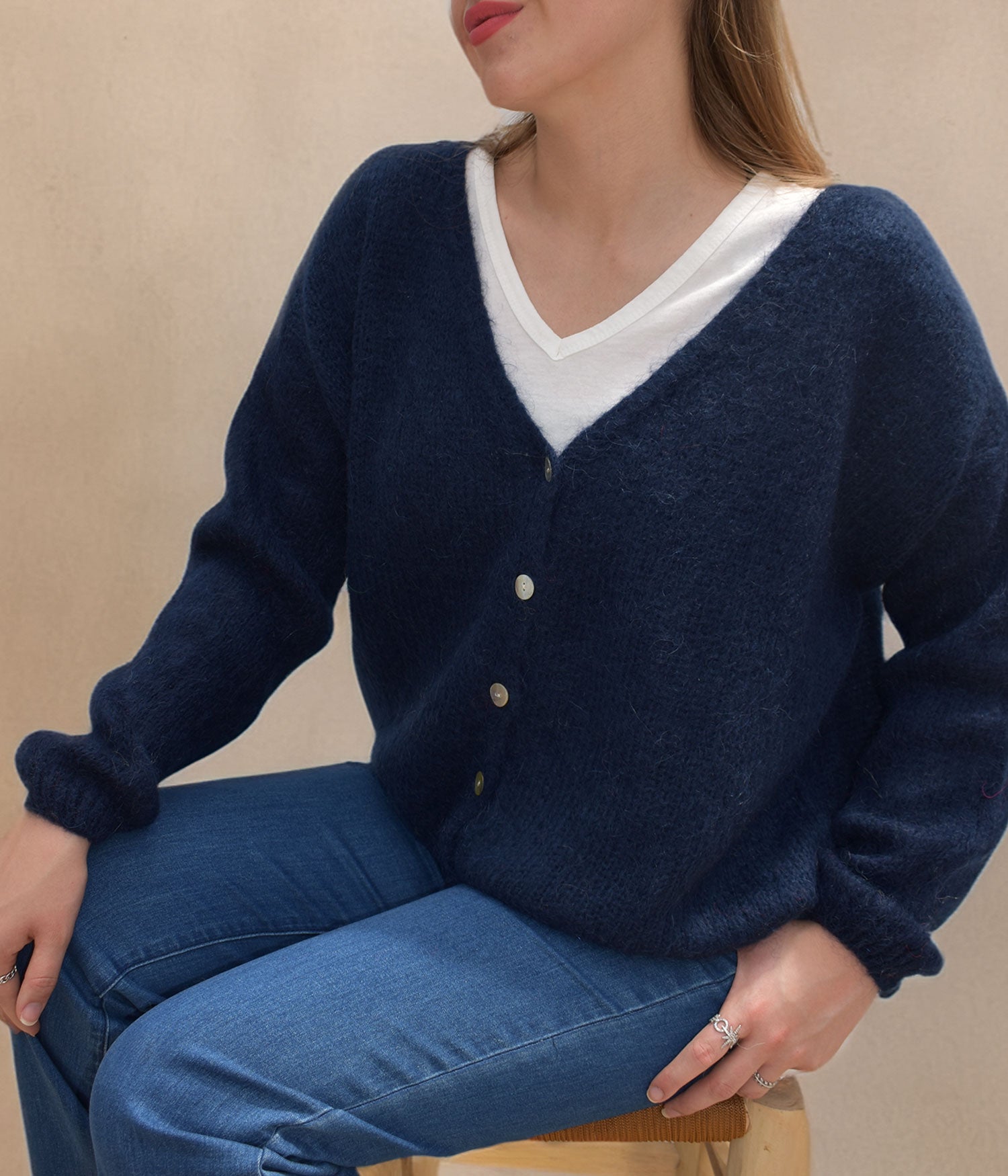 Gilet Bleu Marine – Le Grand Comptoir