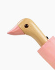 PARAPLUIE COMPACT CANARD ROSE