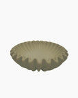 Coupelle vide poche ondule beige D19,8 H7cm