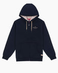 SWEAT À CAPUCHE FOURRÉ MARINE