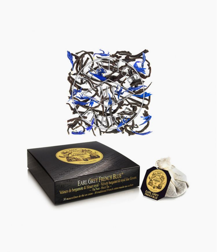 Thé Mariage Frères - Saveur Earl Grey French blue (30 bourses)