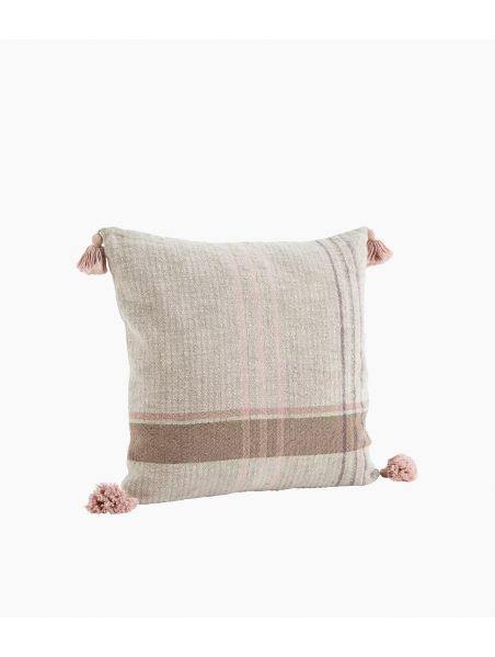 COUSSIN BEIGE TAUPE ROSE PURPLE 5050CM