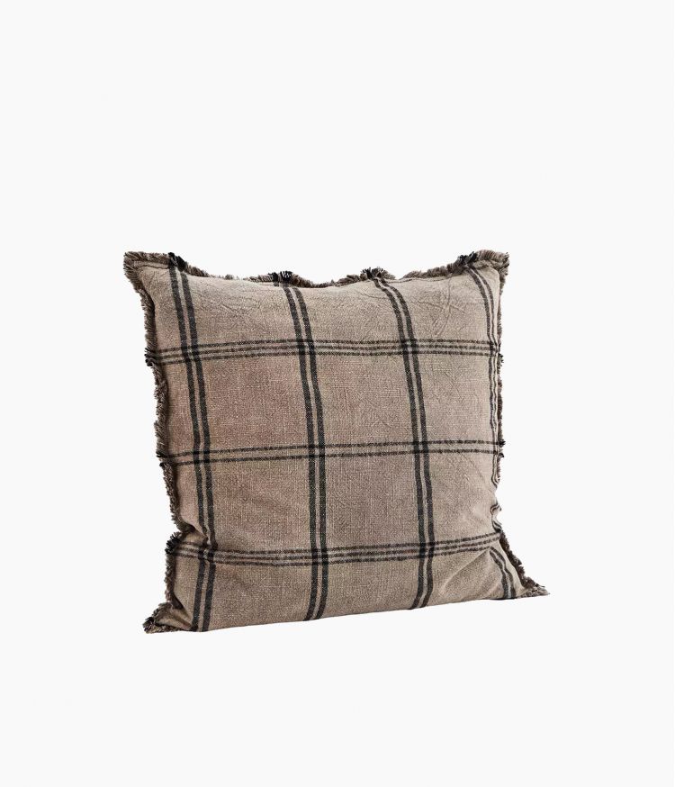 COUSSIN TAUPE BLACK5050CM