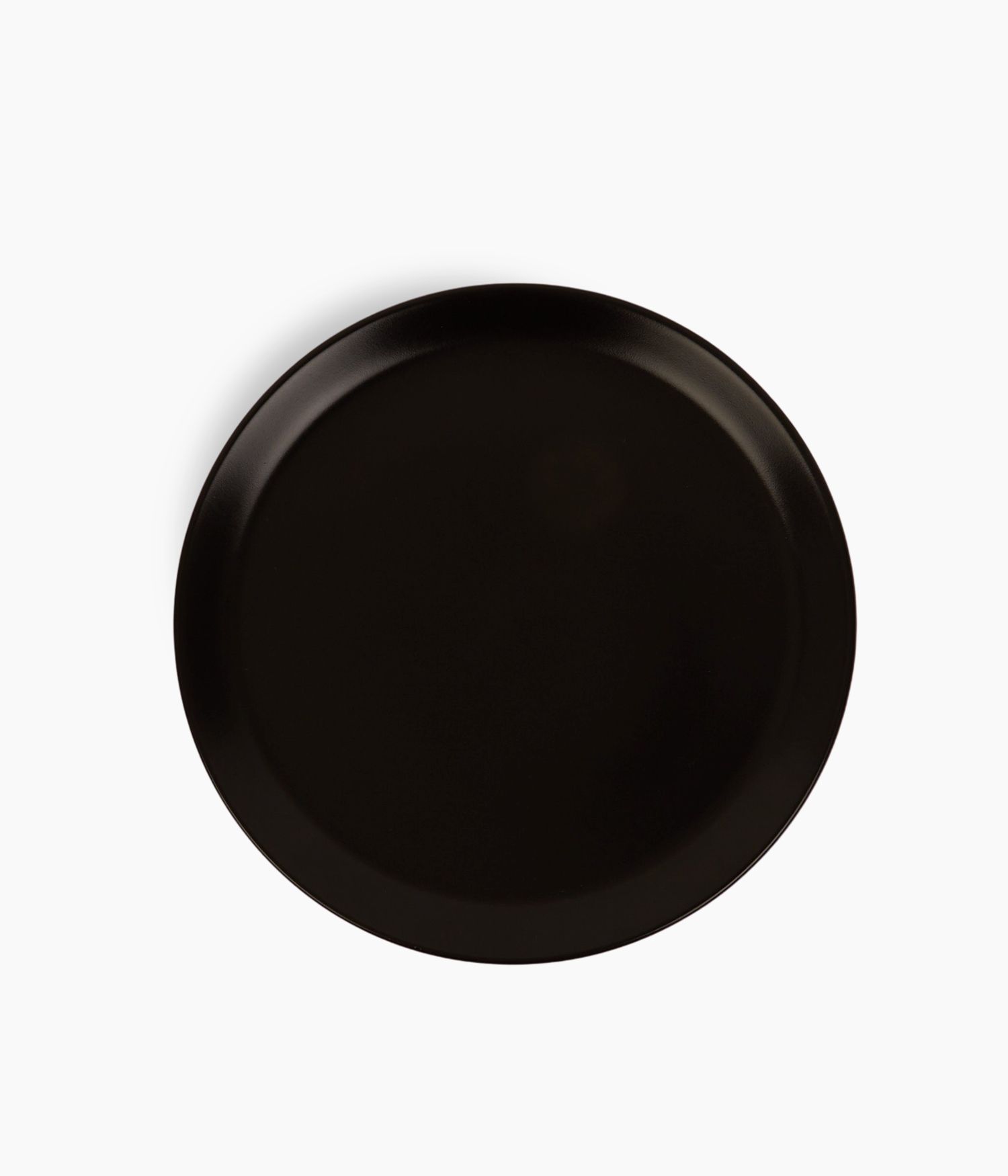 assiette plate itit noir 25cm