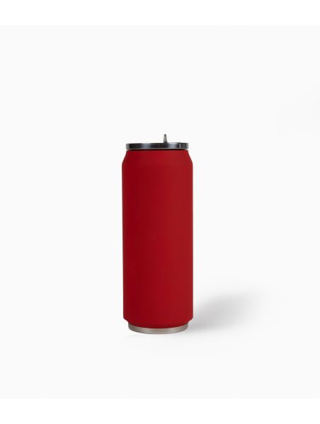 Canette isotherme 500ml - Soft Red