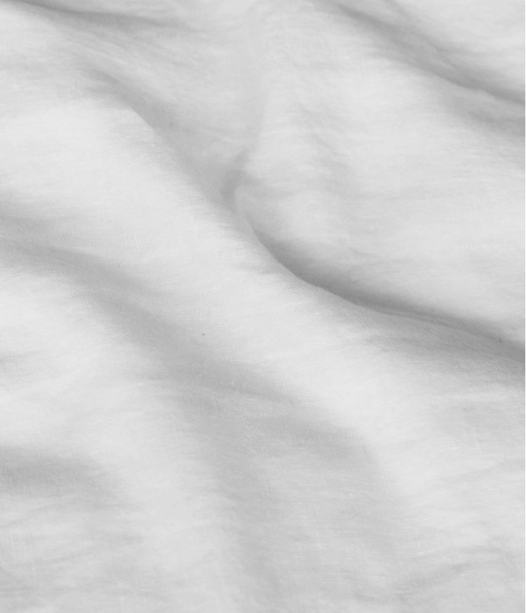 Housse de couette 240 x 220 cm en Lin lavé - Blanc