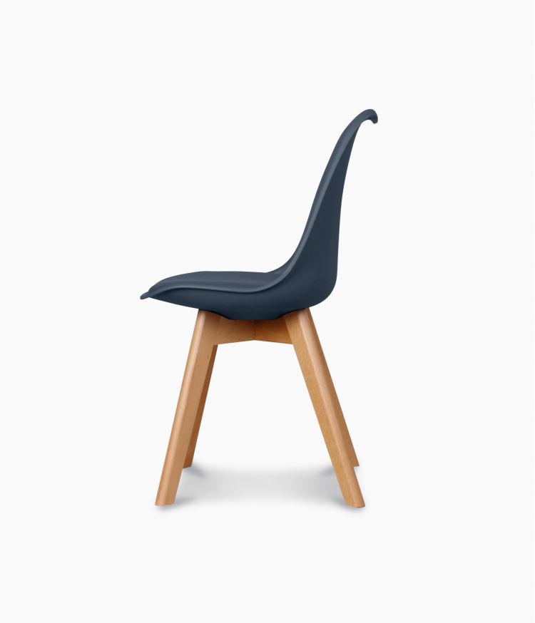 Chaise design scandinave - Anthracite