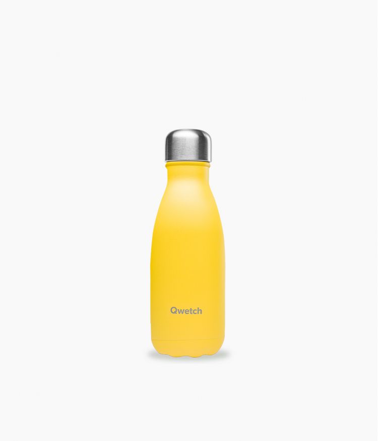 Bouteille isotherme 260ml - Pop jaune