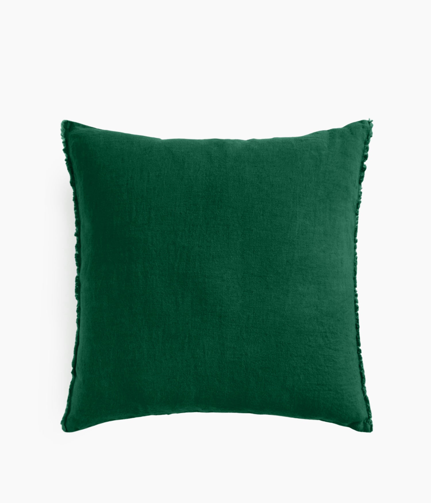 Housse de coussin 45 x 45 cm en Lin lavé - Cedre