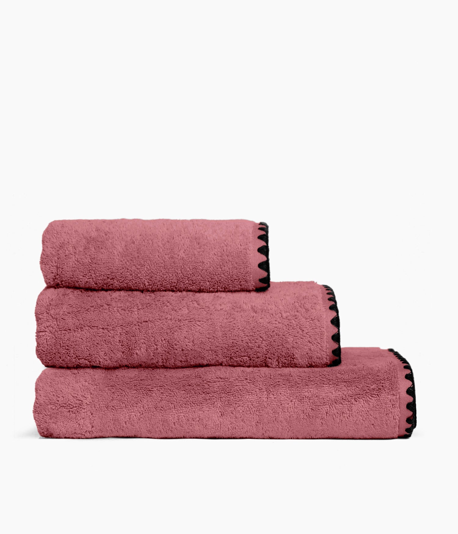 Serviette de bain50 x 100 cm en Coton - Bois de Rose