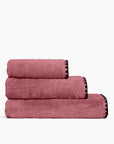 Serviette de bain50 x 100 cm en Coton - Bois de Rose