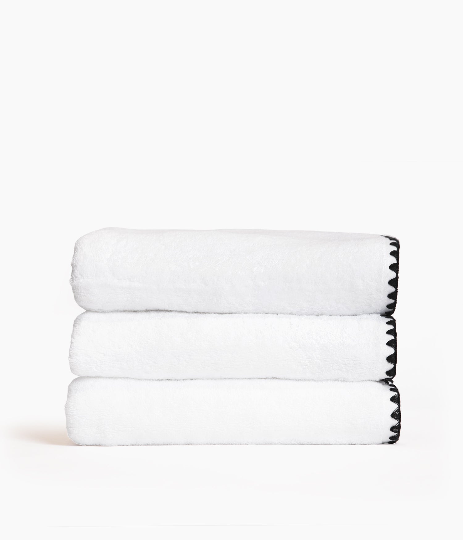 DRAP DE BAIN 90 X 140 CM EN COTON - BLANC