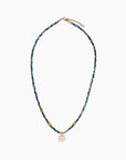 COLLIER MULTIPIERRE PO CHRYSOCOLLE