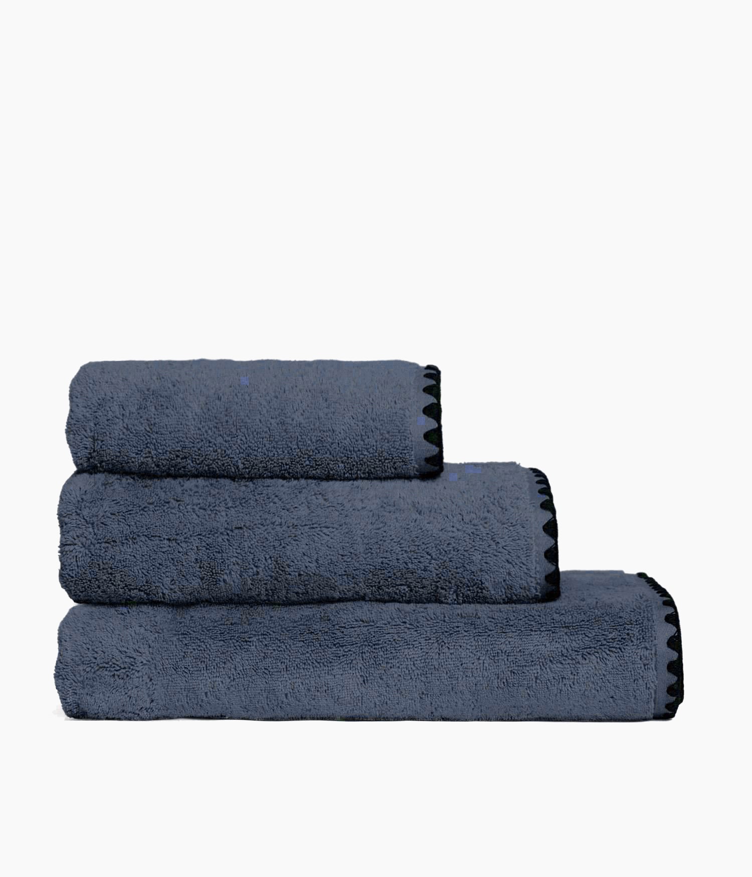 Serviette de bain70 x 130 cm en Coton - Denim