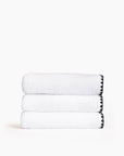 Serviette de bain  70 x 130 cm en Coton - Blanc