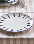 Assiette plate MENTON - Bleu