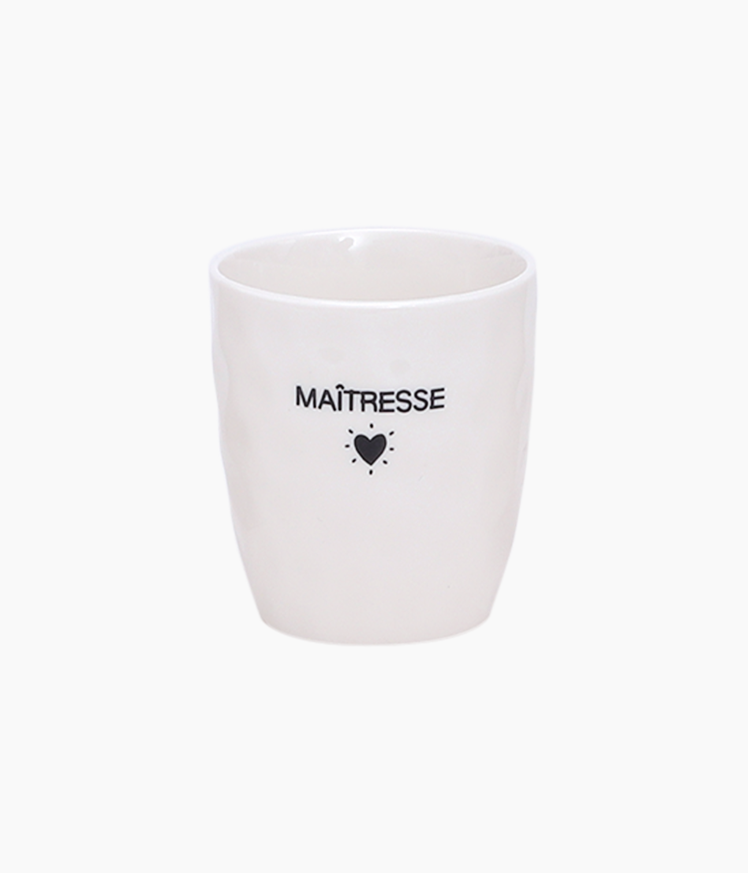 Gobelet message Maîtresse