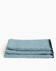 Gant de toilette en Coton 15 x 21 cm - Bleu stone