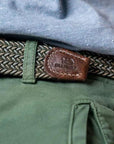 CEINTURE TRESSEE ELASTIQUE LA QUEBEC TAILLE 1