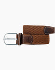 CEINTURE TRESSÉE MARRON CAMEL TAILLE 1