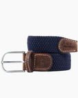 CEINTURE TRESSÉE BLEU MARINE TAILLE 1