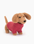 PELUCHE SWEATER SAUSAGE DOG - PINK