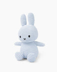 MIFFY VELOURS COTELE 23 CM - BLEU GLACE