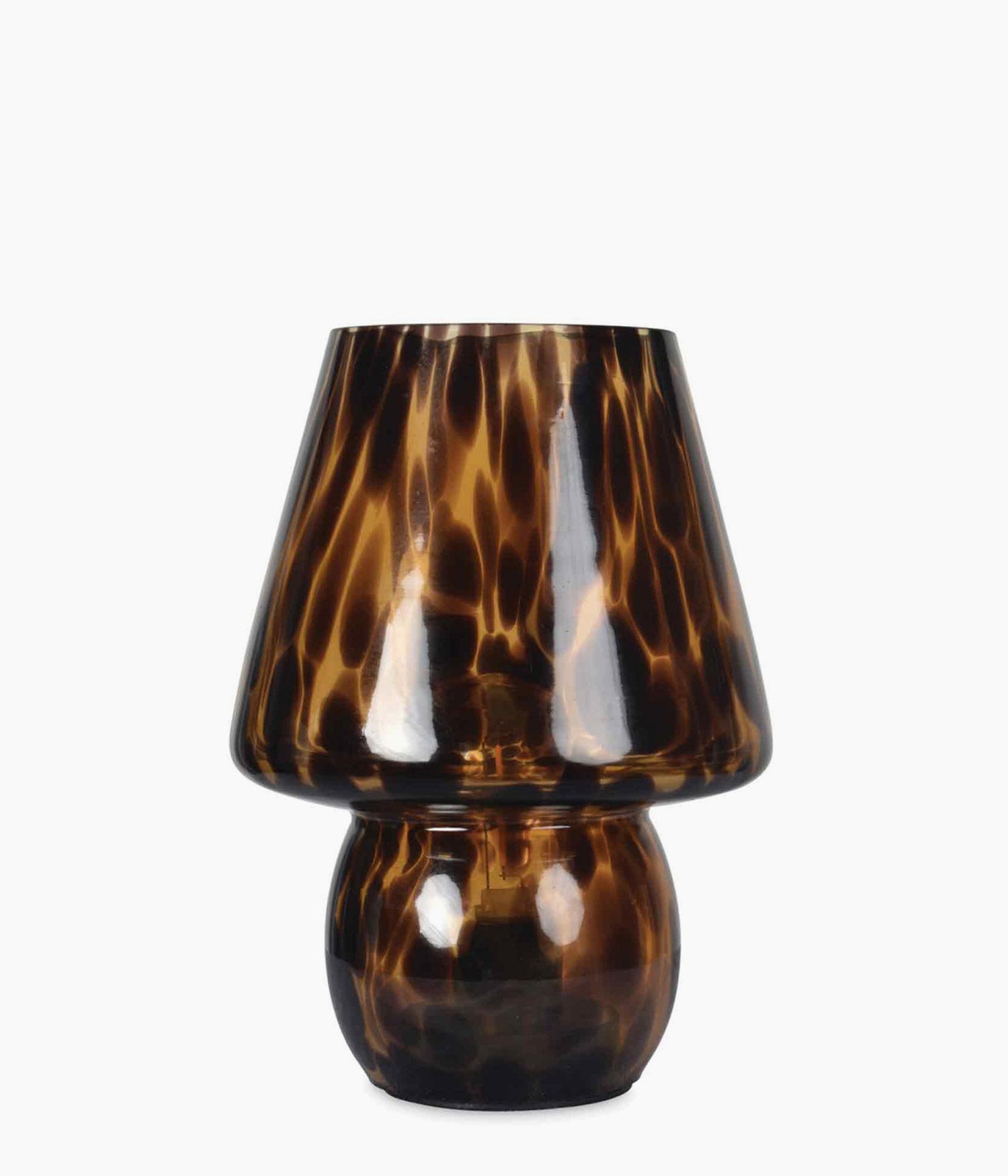 LAMPE -LEOPARD D13.5 H18CM