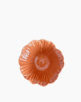 Coupelle Fleur orange Ø15H6CM