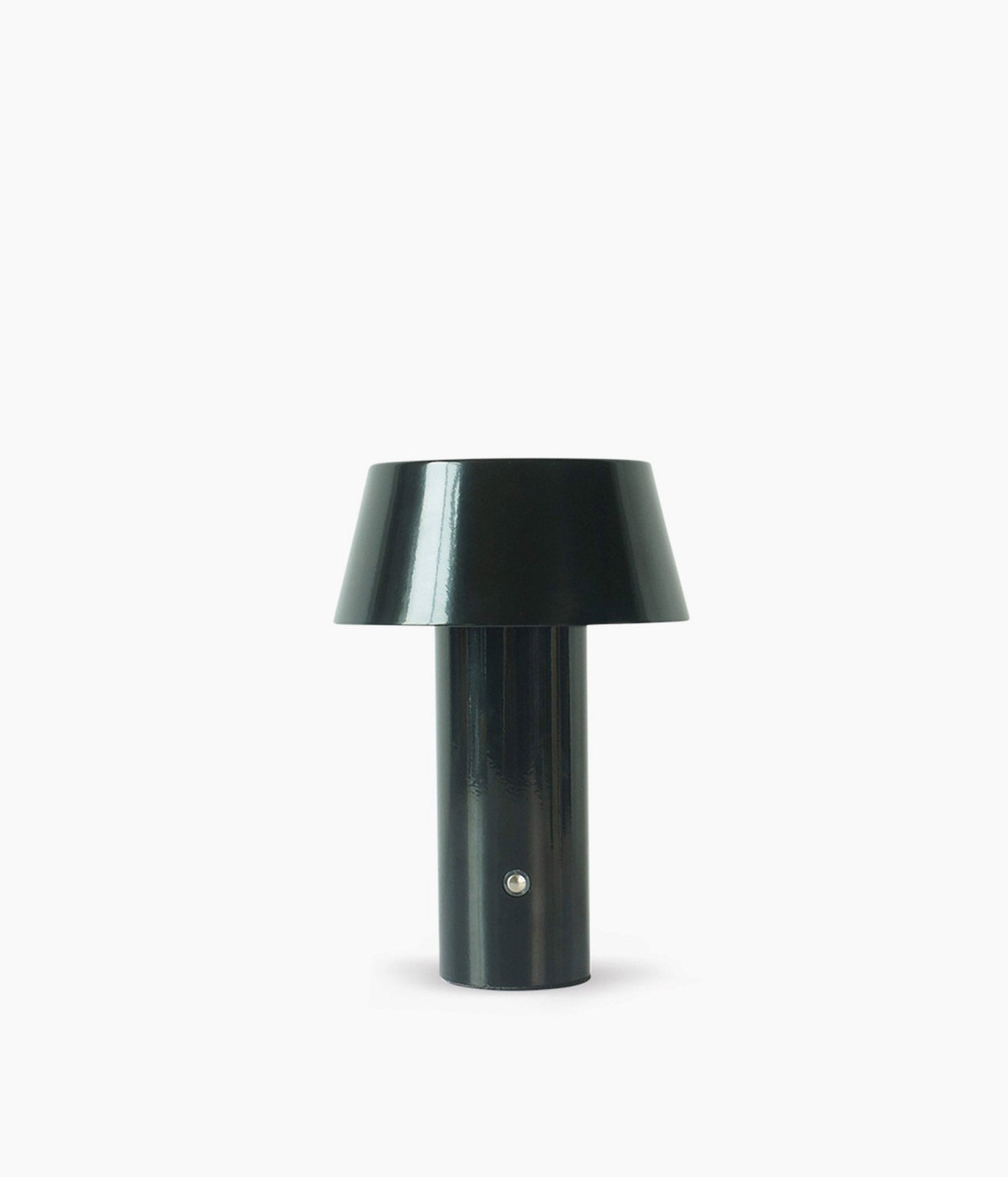 LAMPE DE TABLE SANS FIL MIGNONNE NOIR BRILLANT D14 H20