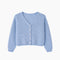 Cardigan ciel en Mohair