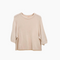 PULL MANCHE 3/4 -BEIGE