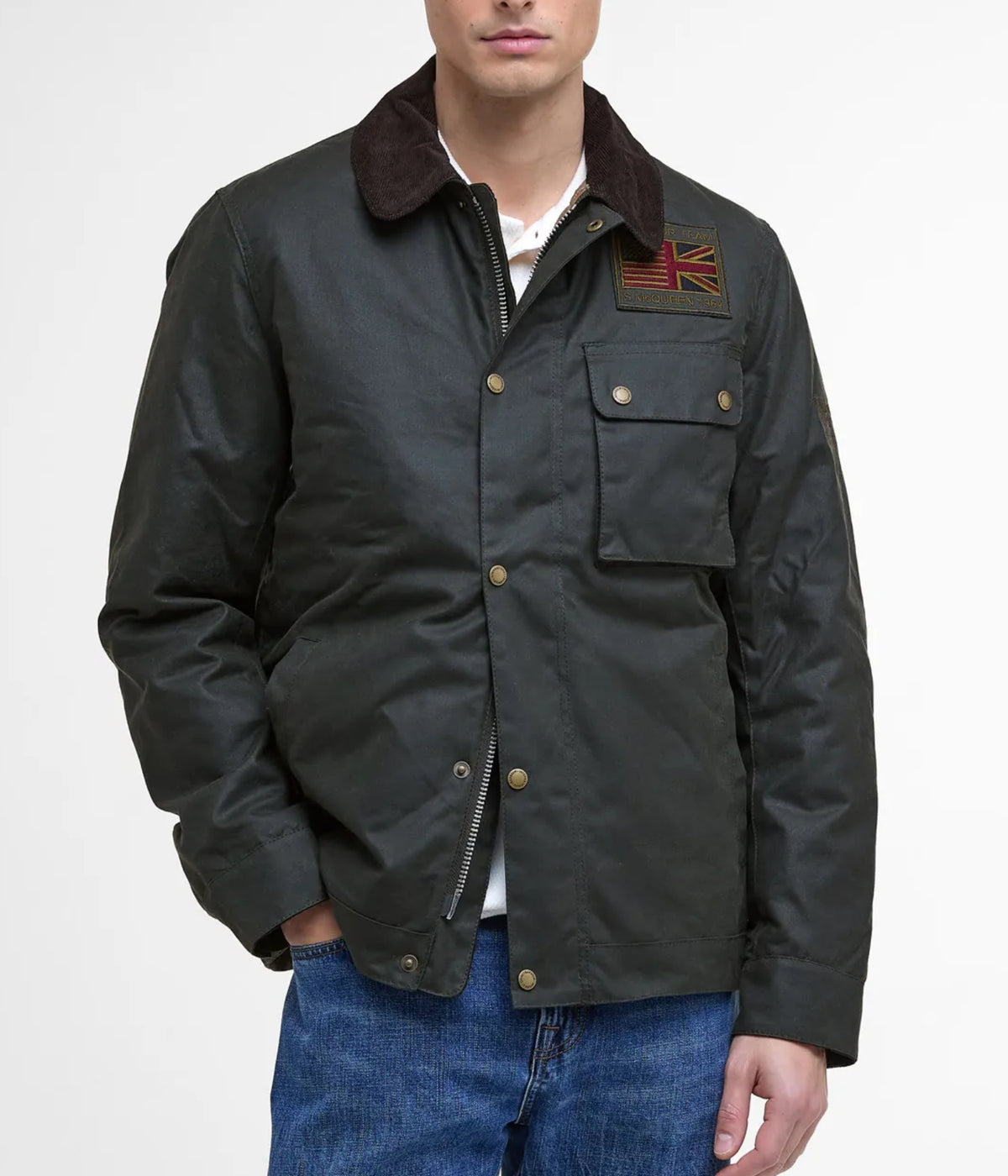 VESTE BARBOUR WORKERS WAX