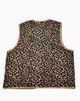 VESTE LEOPARD-CHOCO