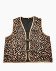 VESTE LEOPARD-CHOCO