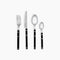 Set de 4 couverts Gustave noir