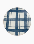 ASSIETTE PLATE ECOSSAIS - BLUE