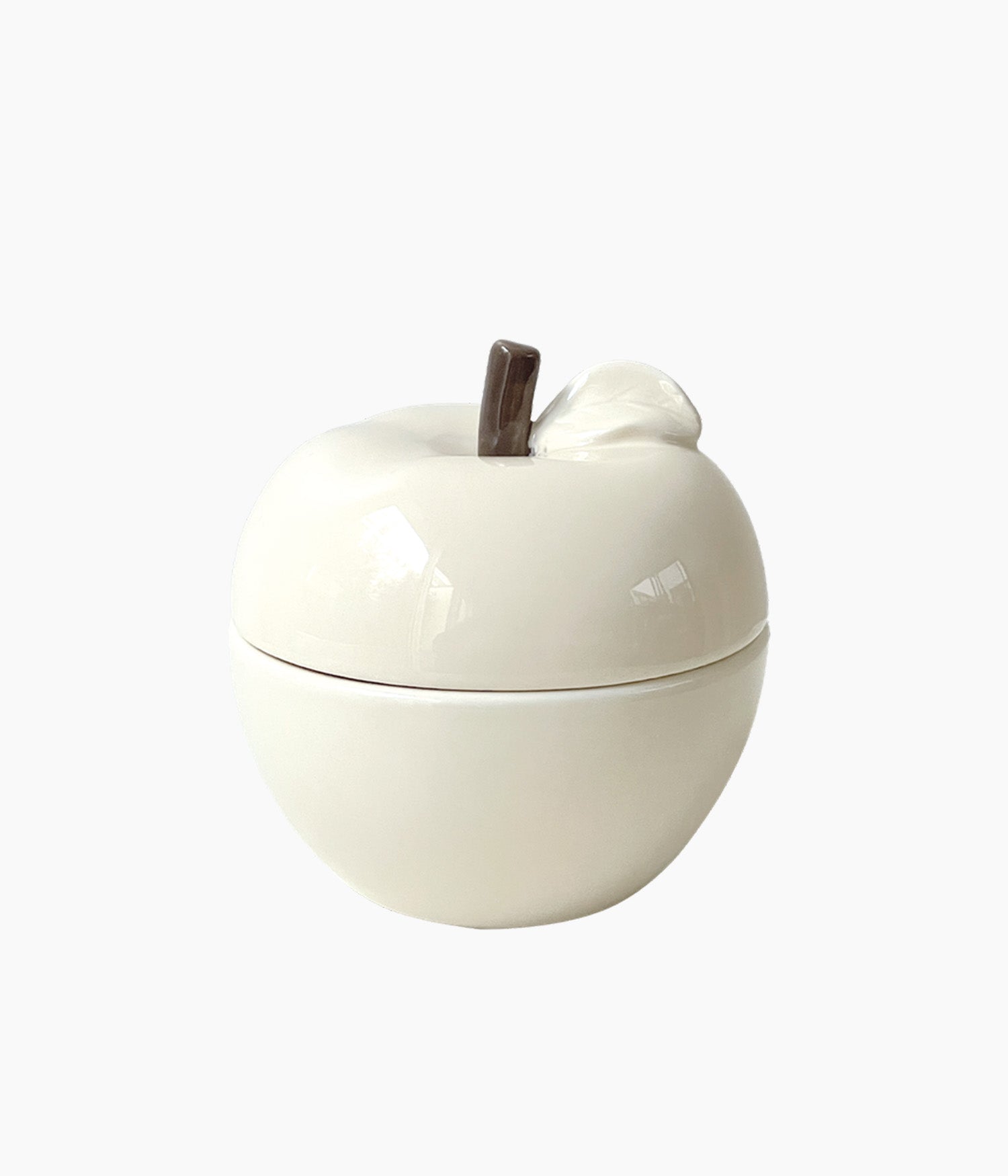 Bougie Pom&#39;Glow beige vanille