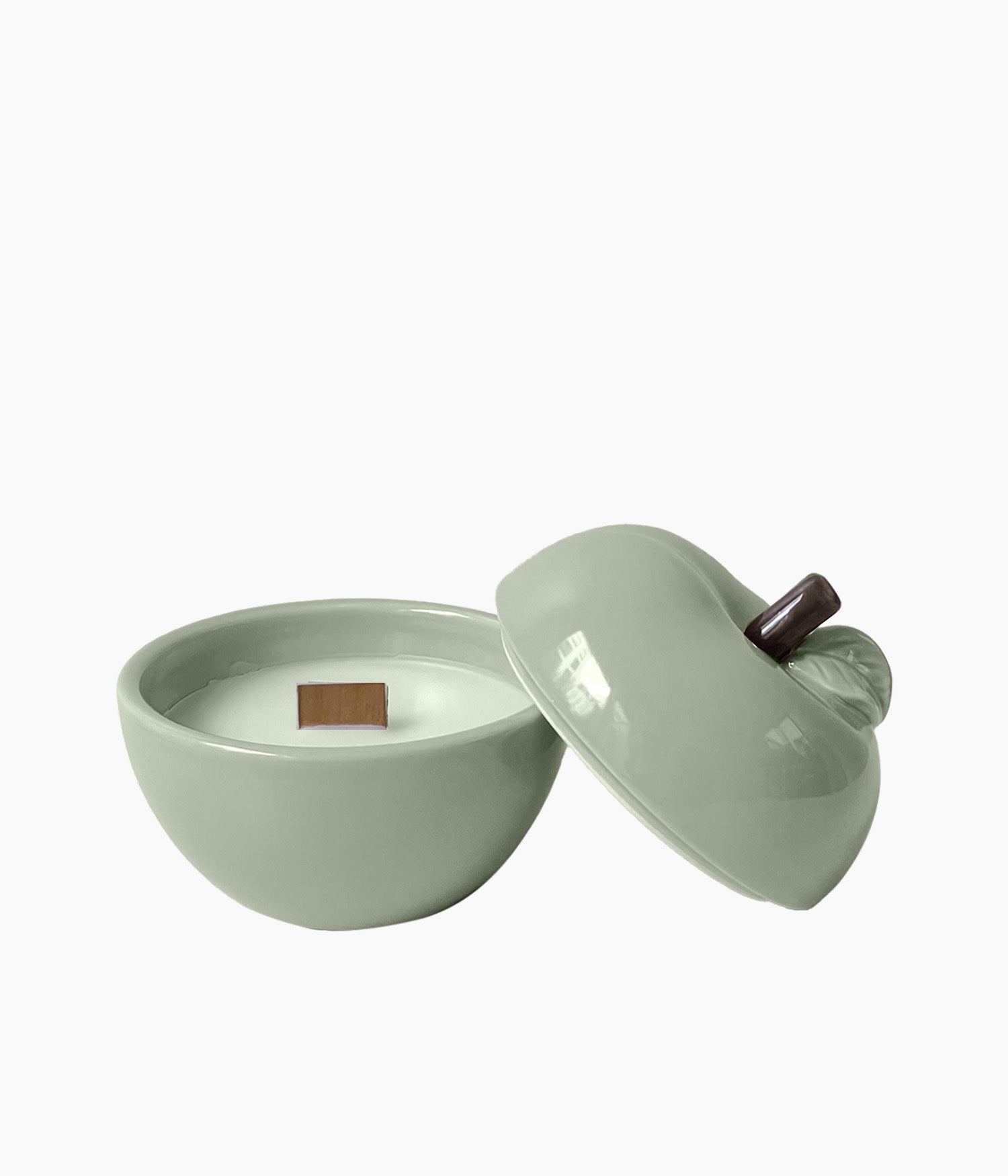 Bougie Pom&#39;Glow matcha salvia