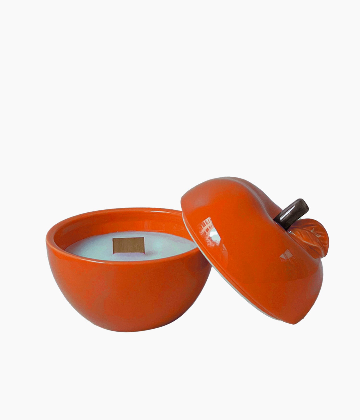 Bougie Pom&#39;Glow orange salvia