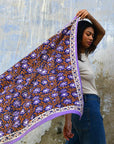 GRAND FOULARD N°115 - NUIT