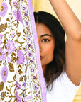 GRAND FOULARD ANI - LILAS