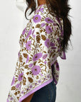 GRAND FOULARD ANI - LILAS