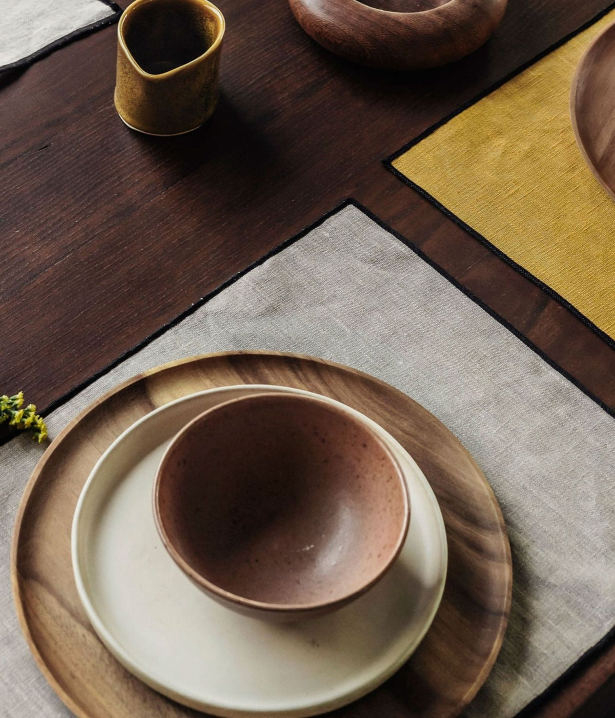 SET DE TABLE BORGO - NATUREL